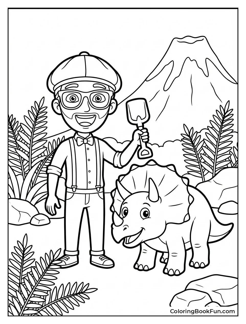 Blippi Dinosaur Friend