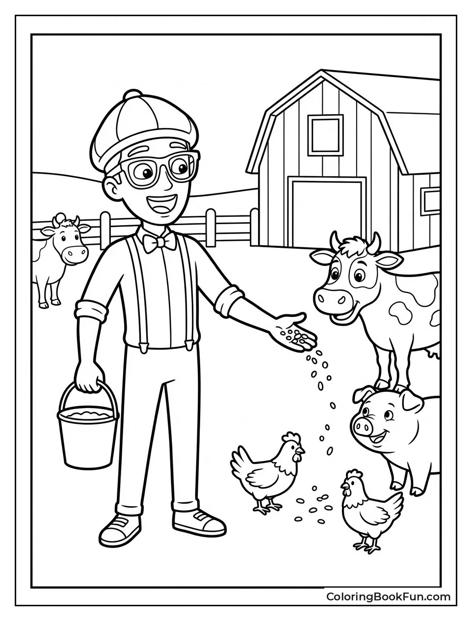 Blippi Farm Animals