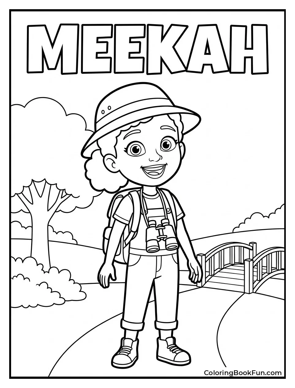 Meekah Portrait Smile