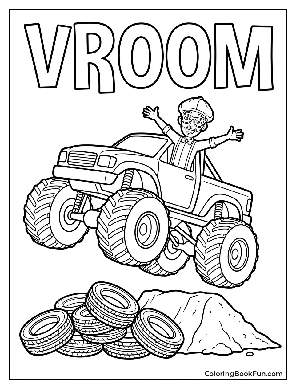 Blippi Monster Truck