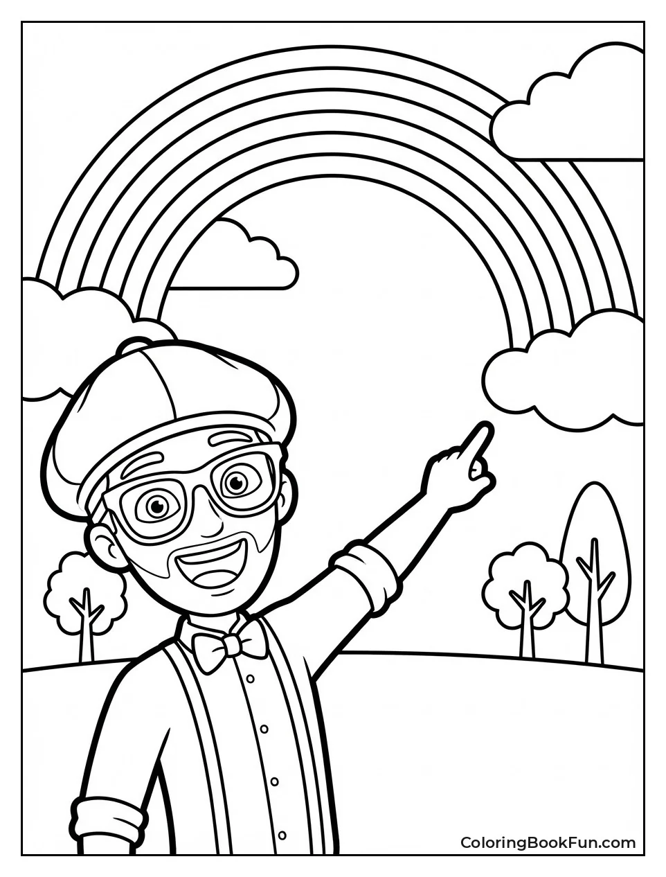 Blippi Rainbow Point