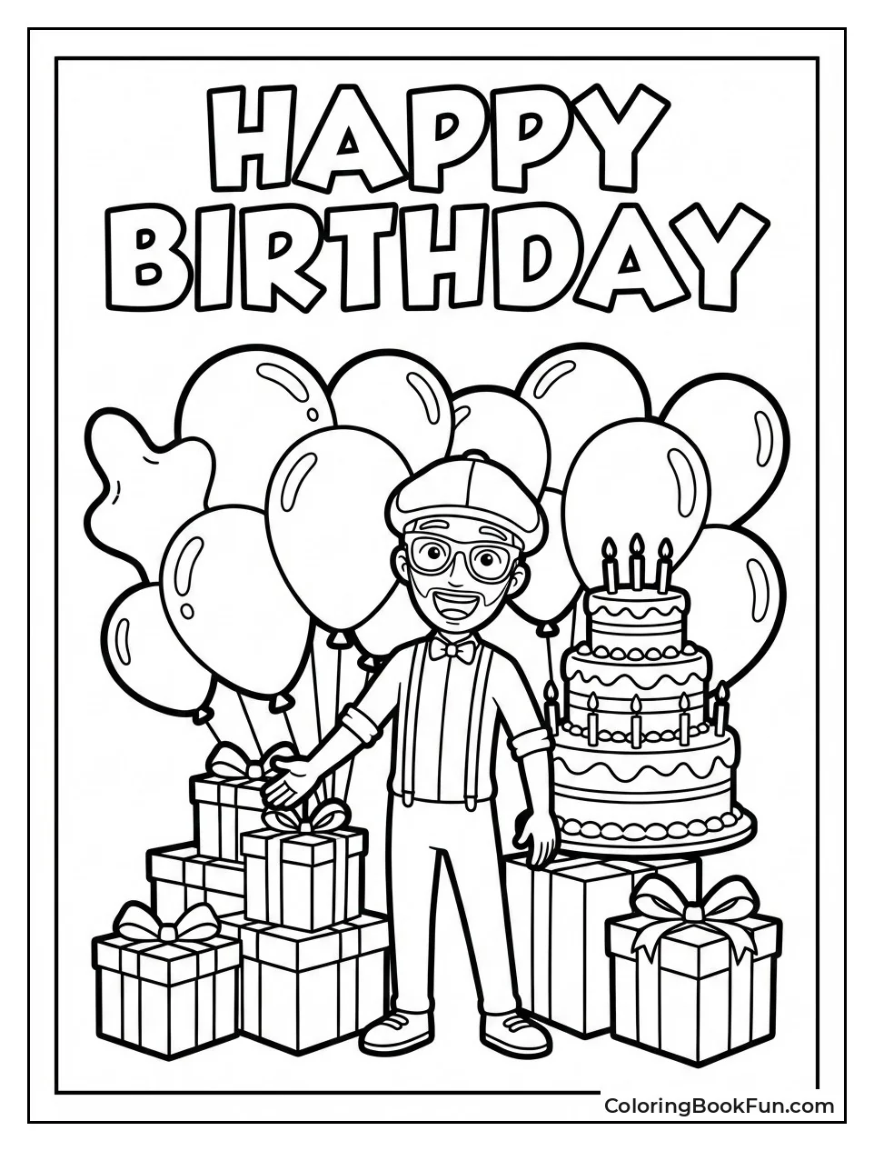 Blippi's Birthday Party