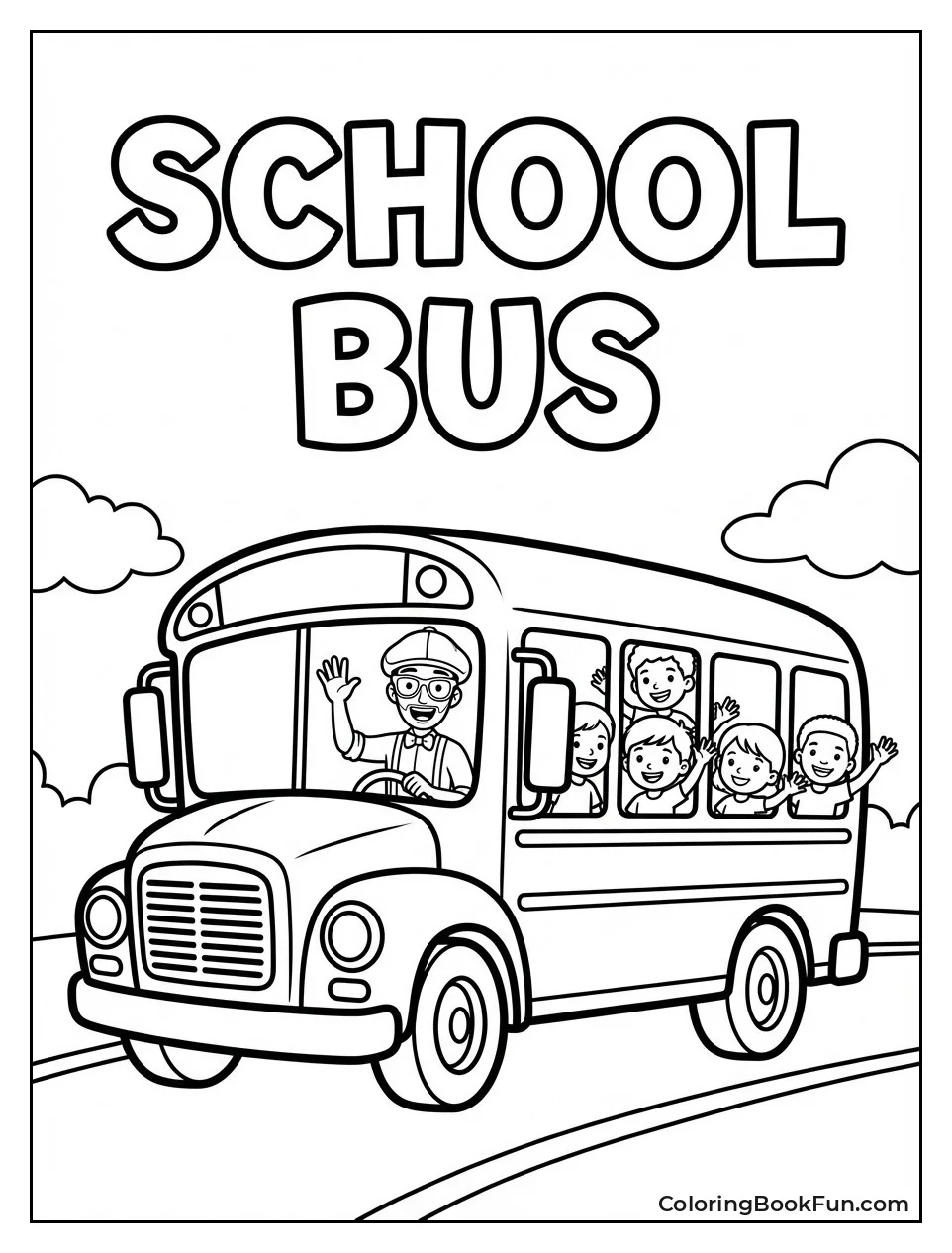 Blippi's School Bus