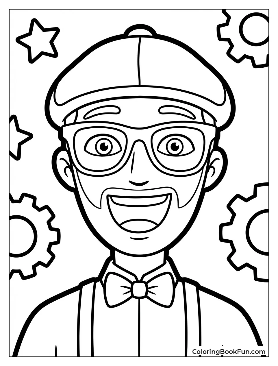 Blippi Smiling Portrait