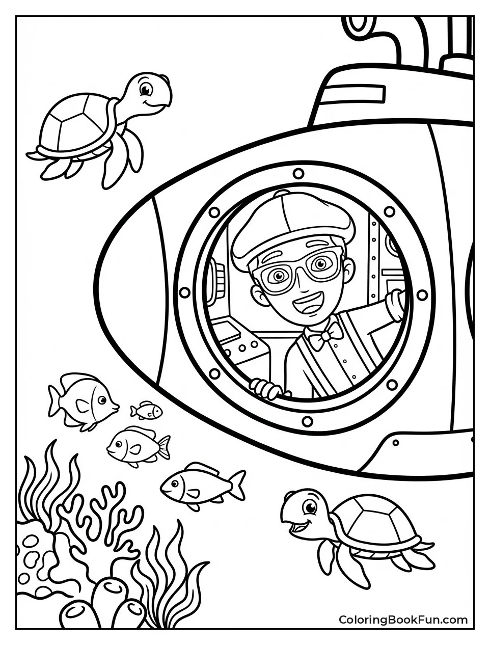 Underwater Submarine Trip