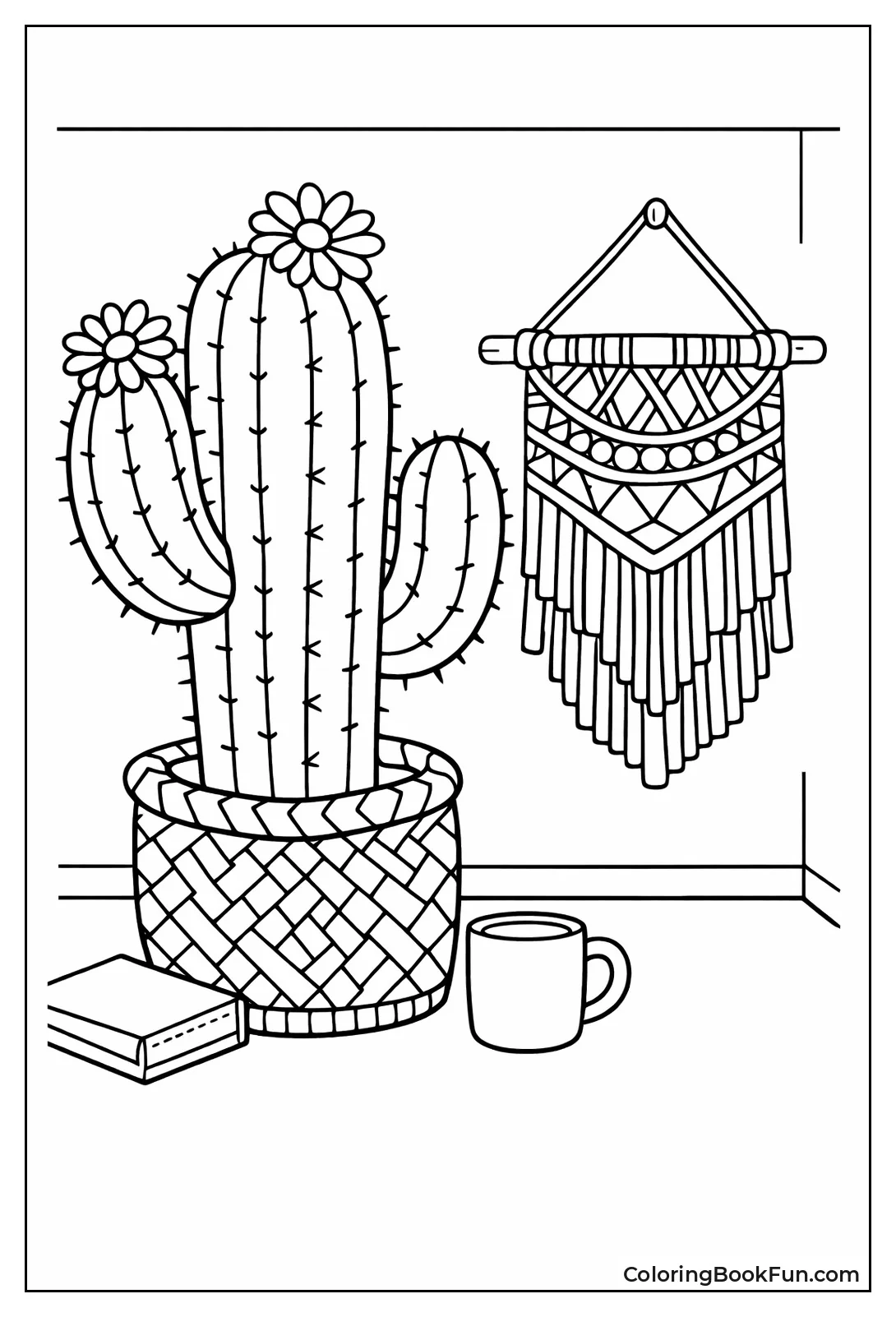 Boho Cactus Decor