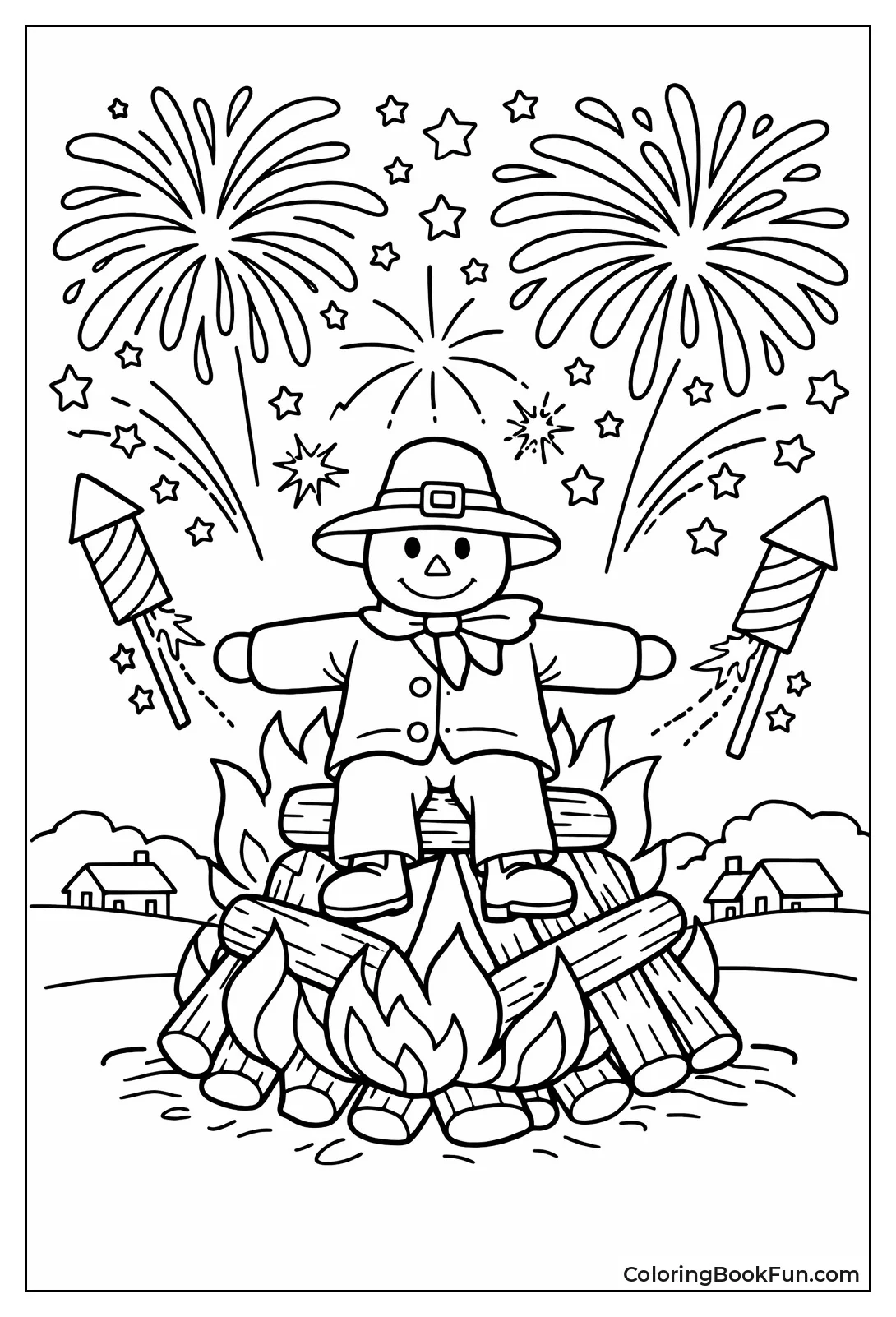 Bonfire Night Fireworks