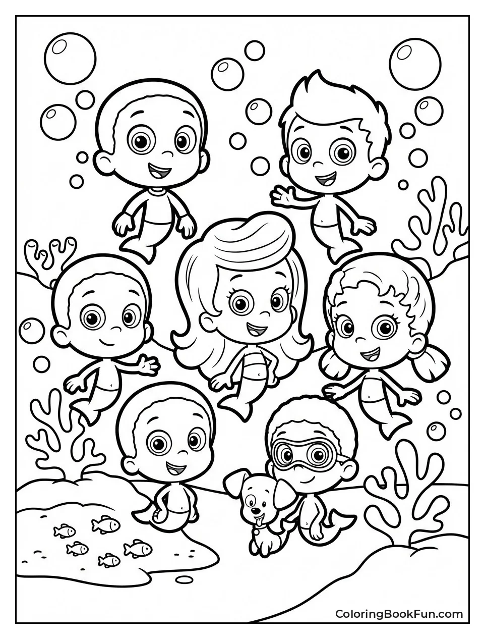 Kawaii Style Guppies