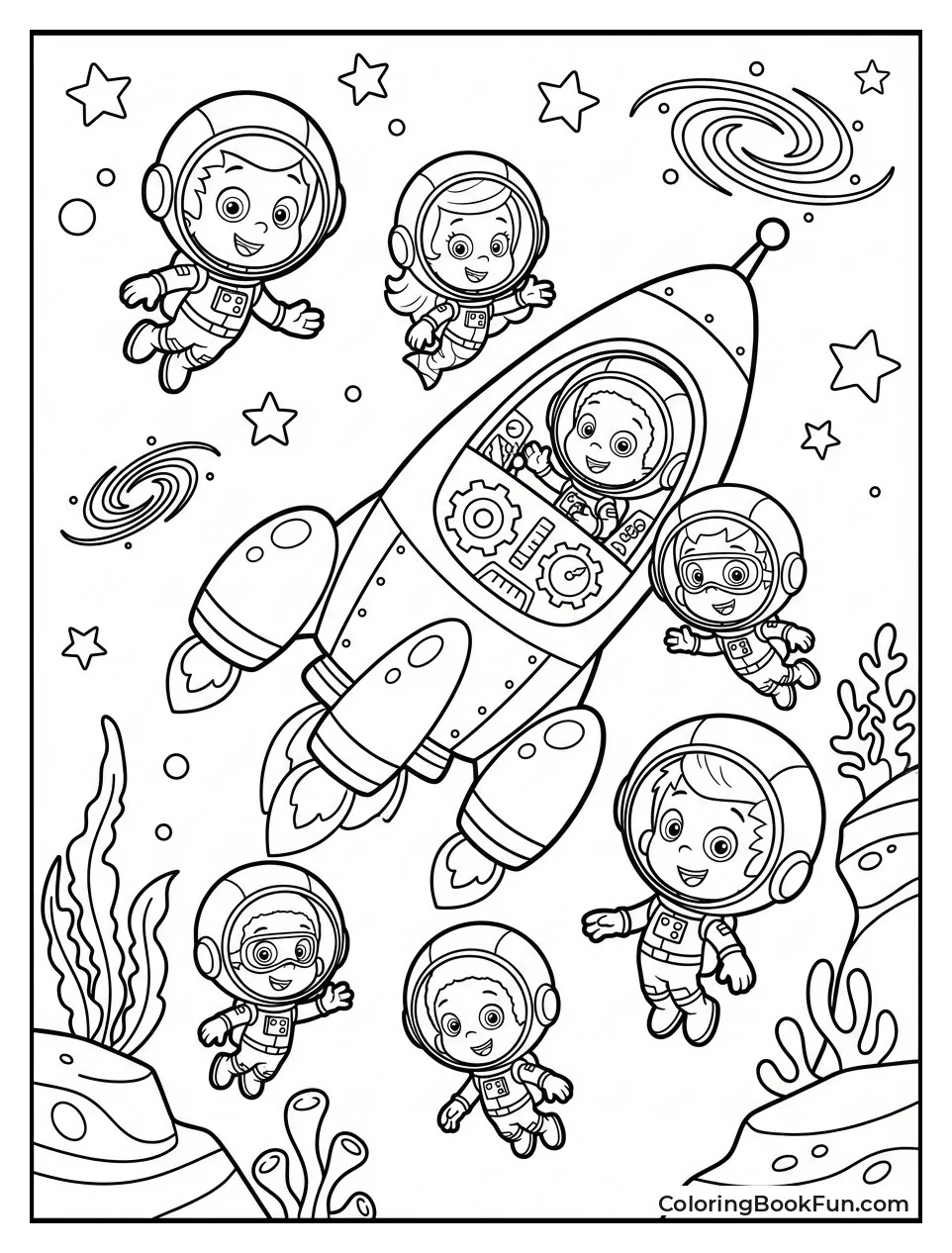 Space Adventure Guppies
