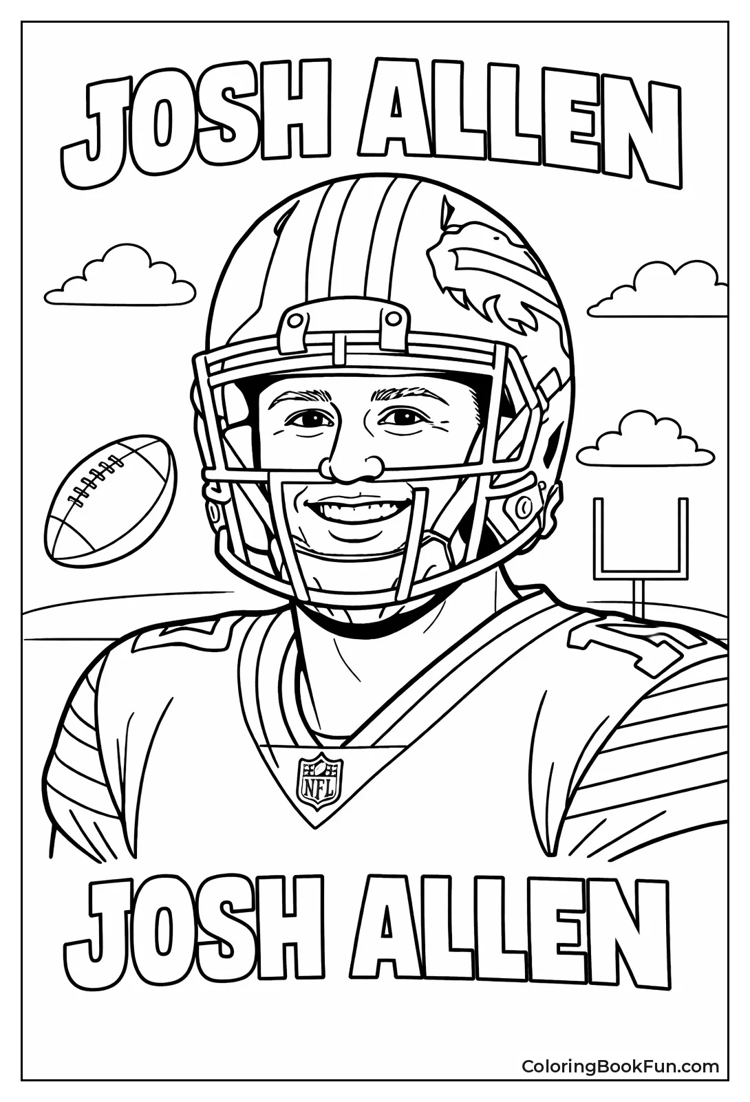 Josh Allen Portrait