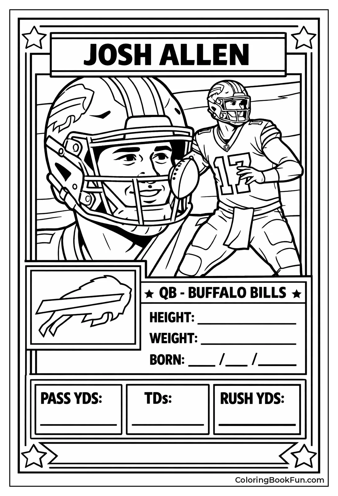 Josh Allen Sports Card