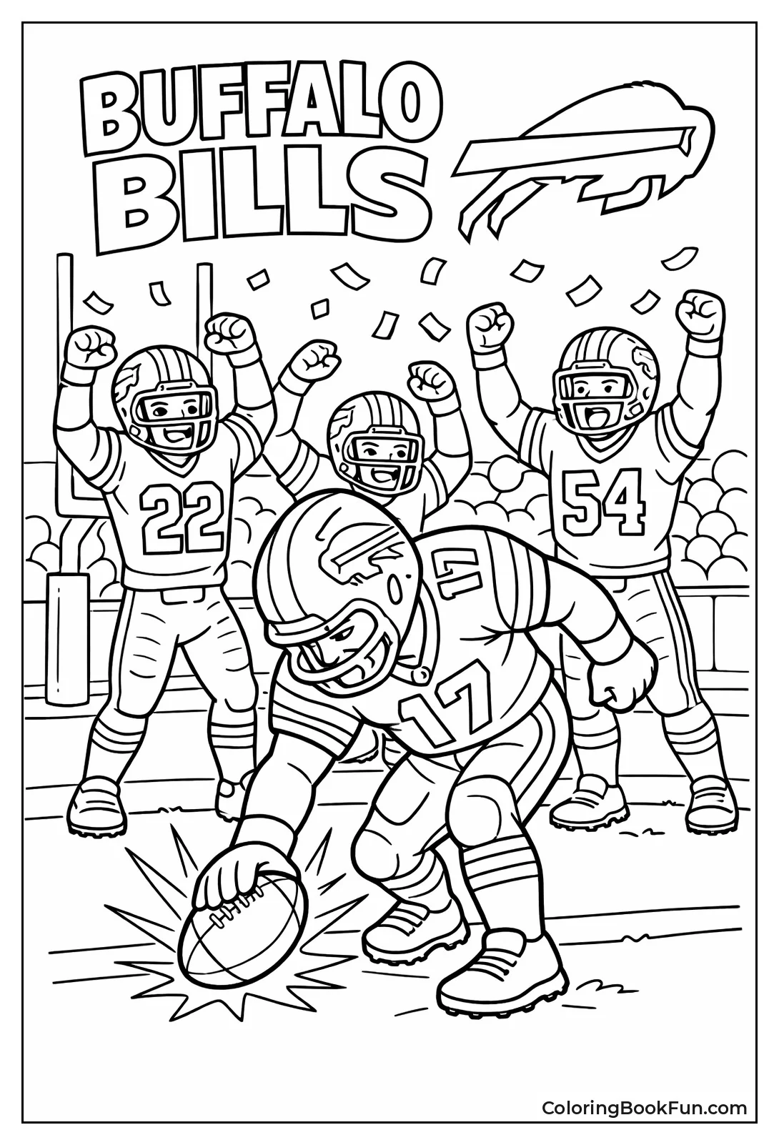 Touchdown Spike Celebration