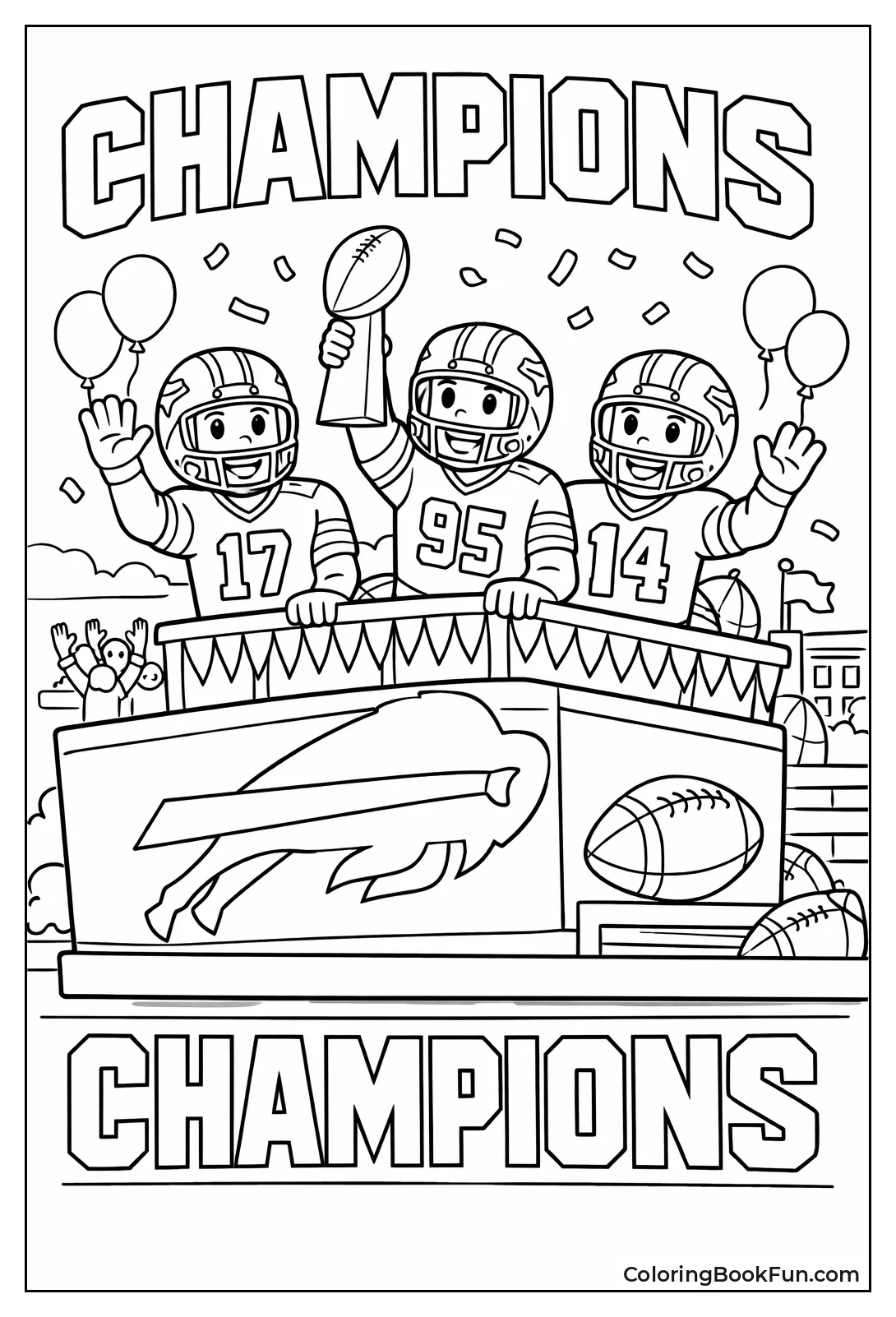 Victory Parade Float