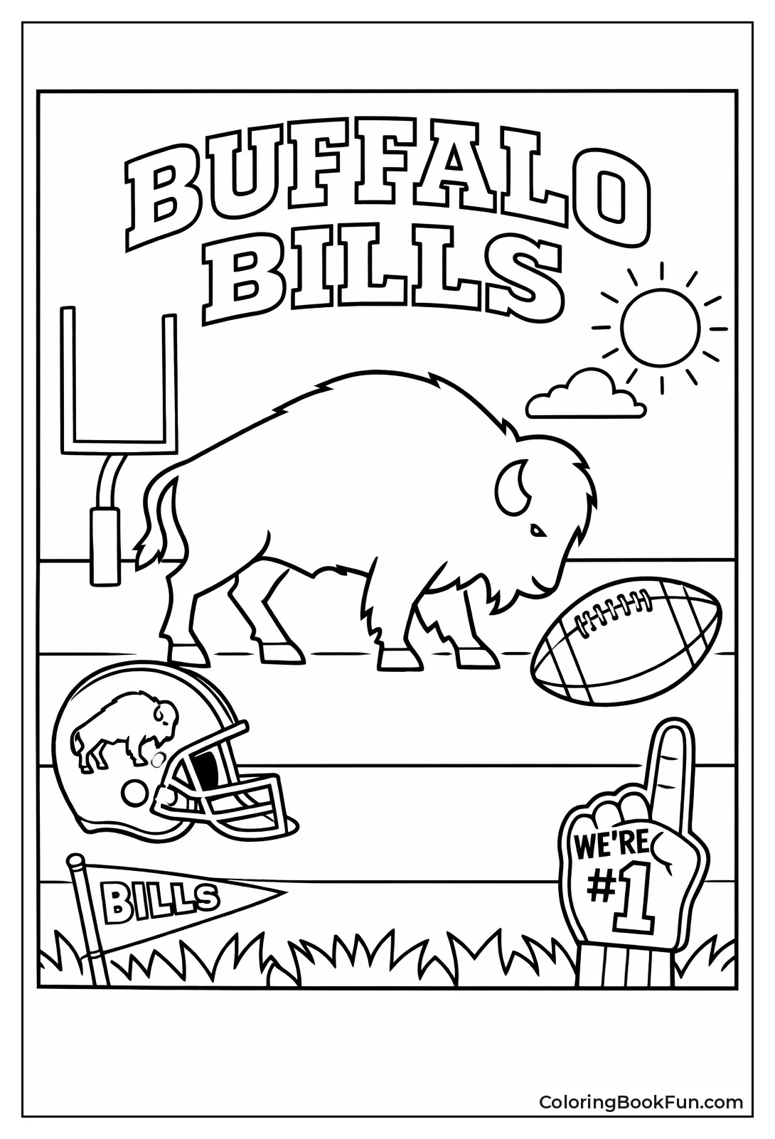 Vintage Standing Buffalo