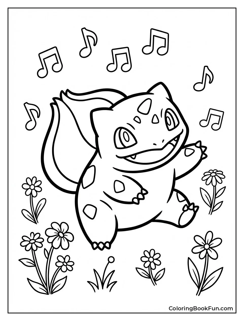 Dancing Meadow Flowers