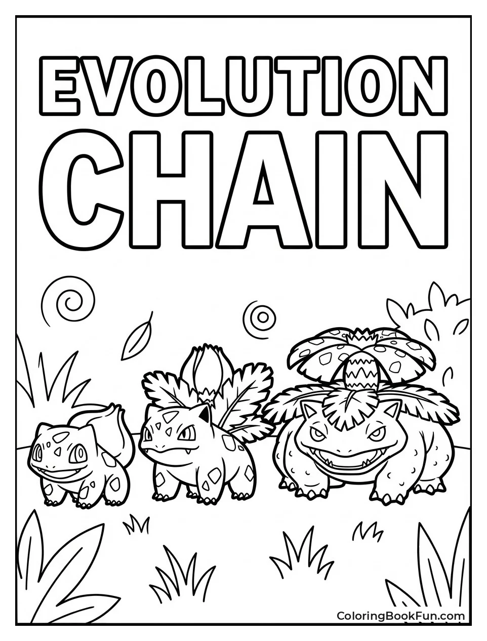 Bulbasaur Evolution Line