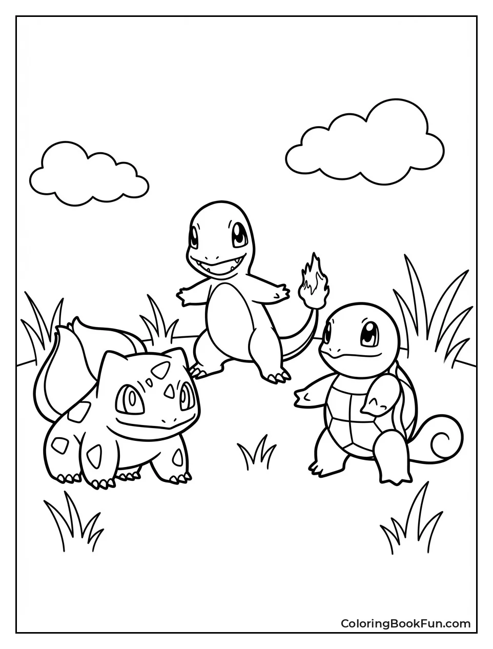 Kanto Starters Trio