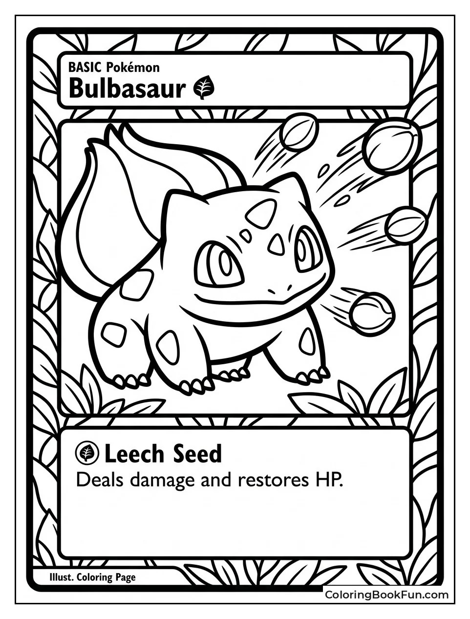 Leech Seed TCG Card