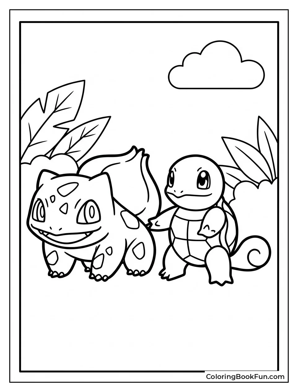 Bulbasaur Squirtle Duo