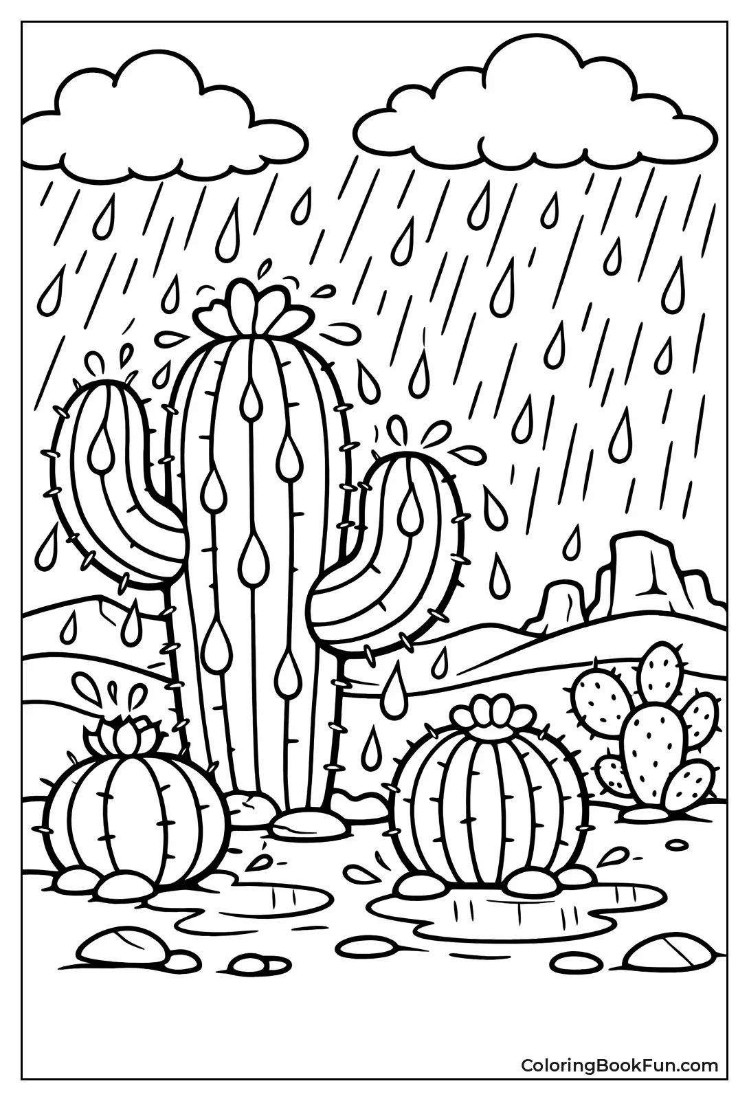 Cactus Rain Shower