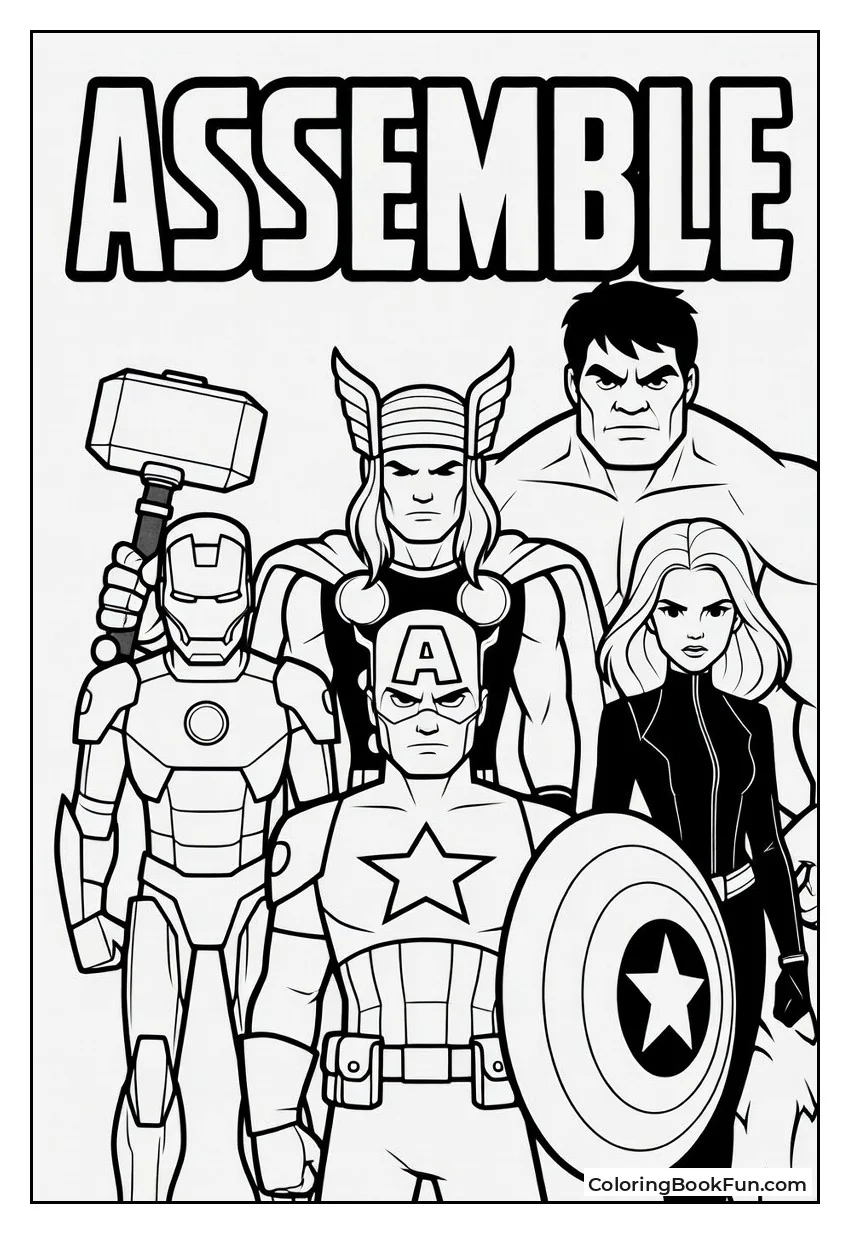 Avengers Team Assemble