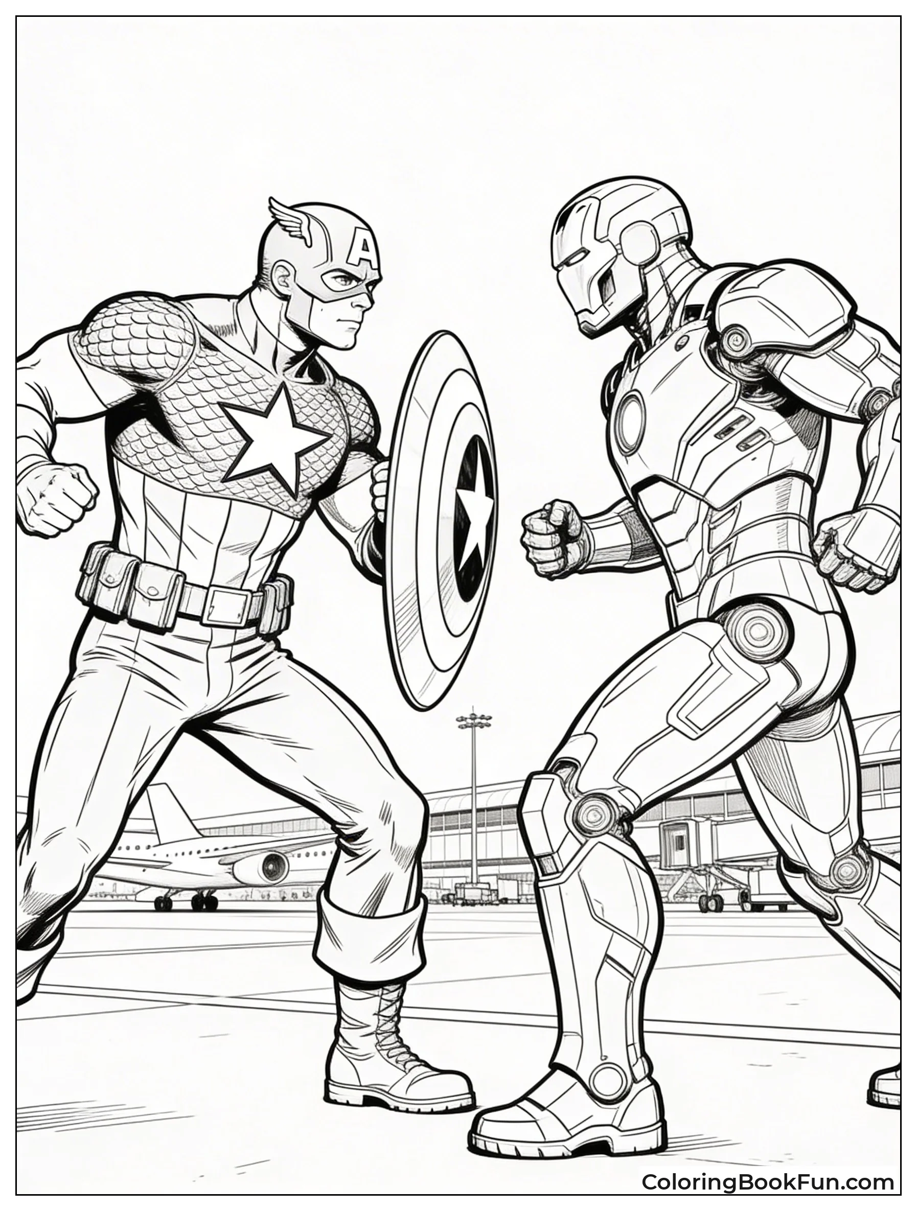 Civil War Airport Battle