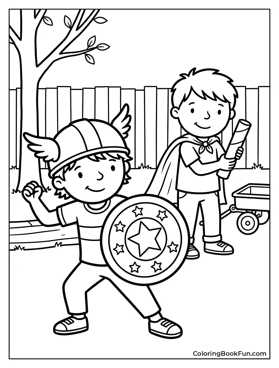 Family Backyard Play