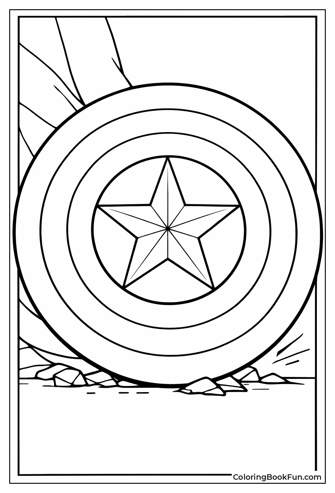 Iconic Vibranium Shield