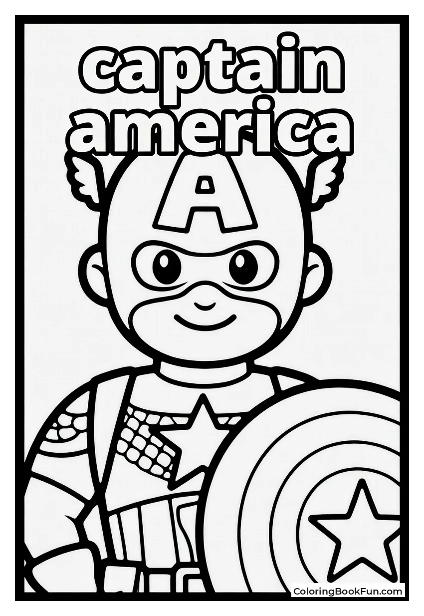 Captain America Portrait