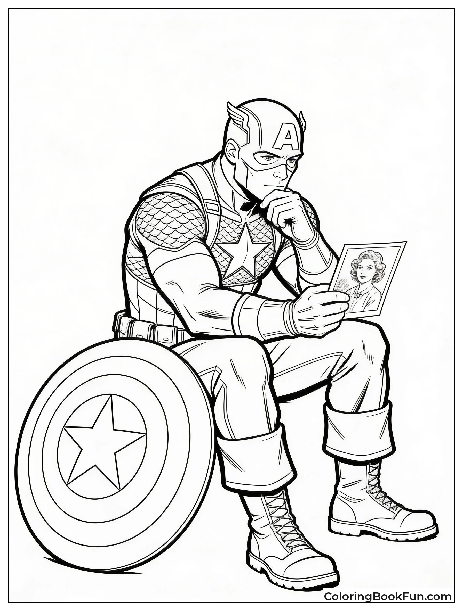 Quiet Reflection Pose