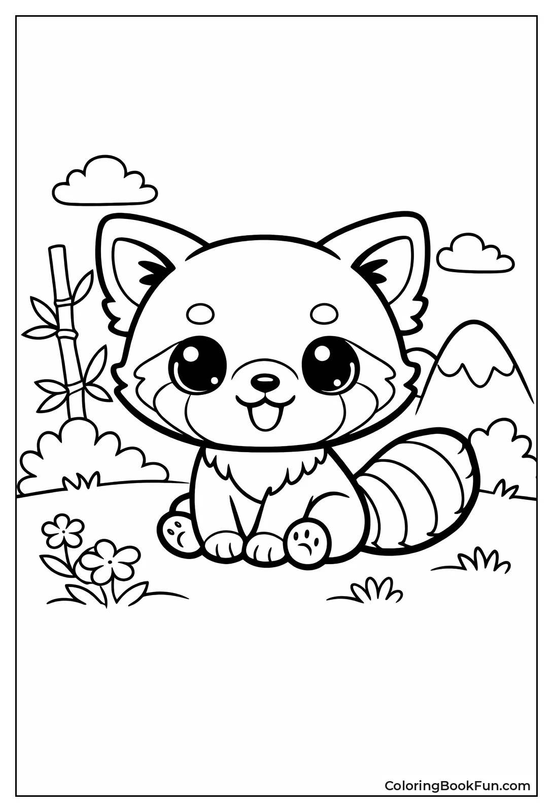 Chibi Red Panda