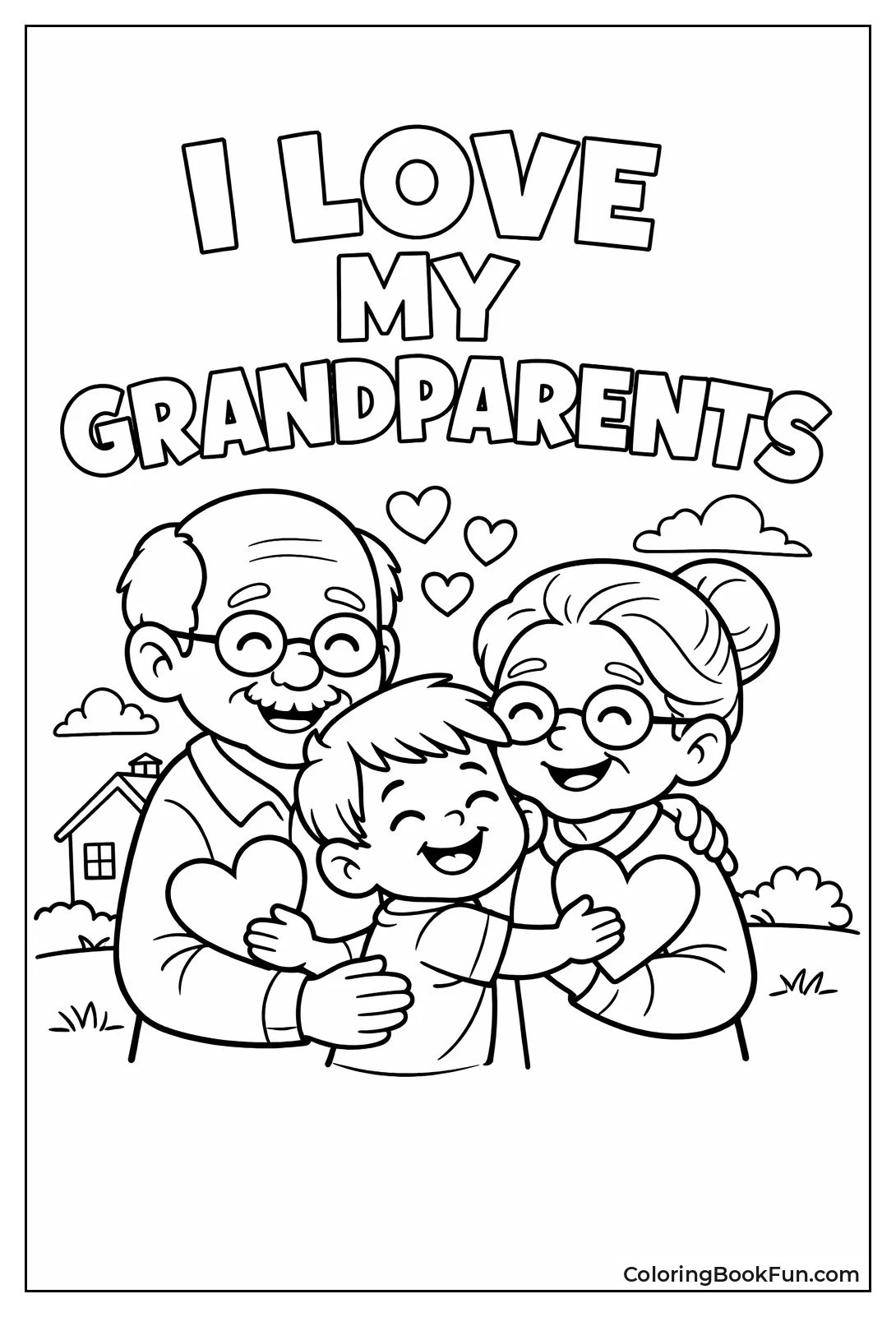 Child Loves Grandparents