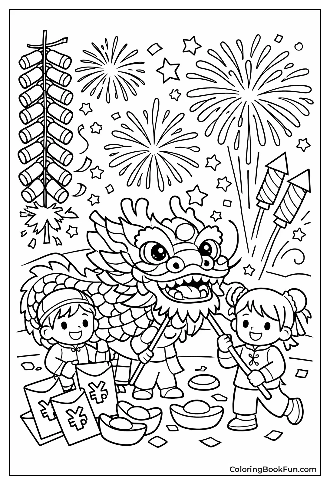 Chinese Dragon Fireworks