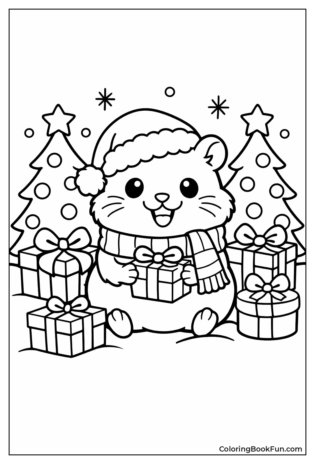 Christmas Hamster