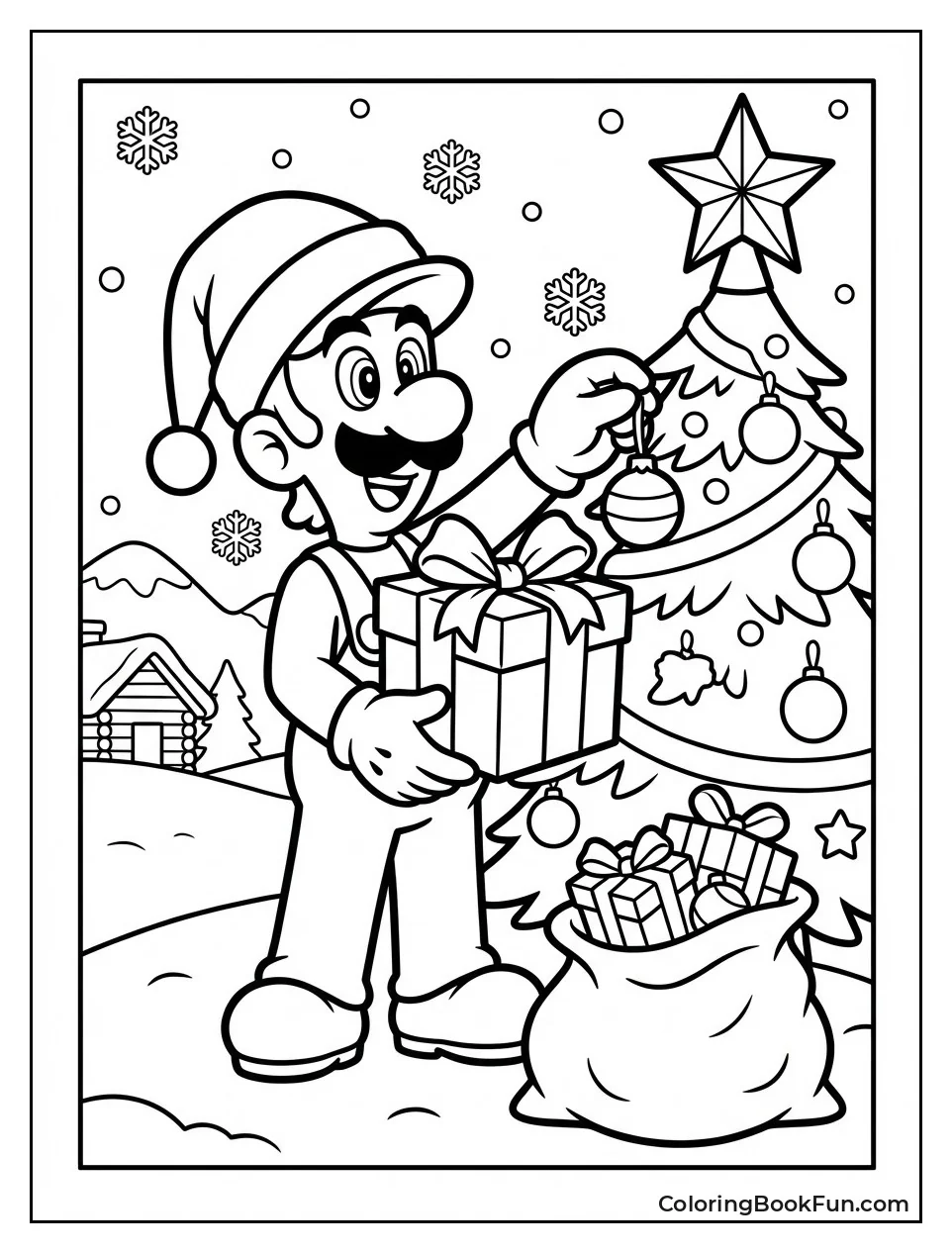 Christmas Luigi
