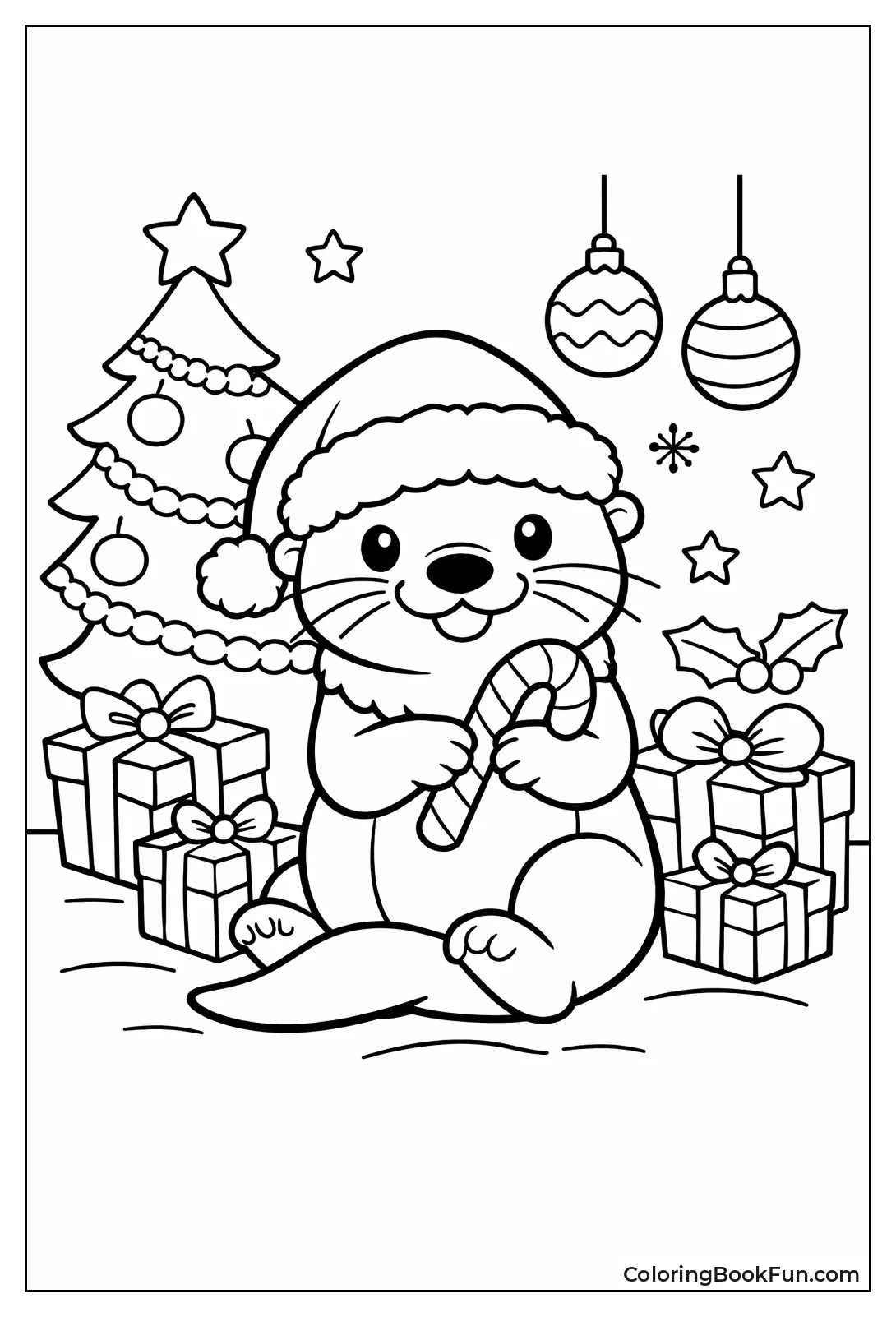 Christmas Otter