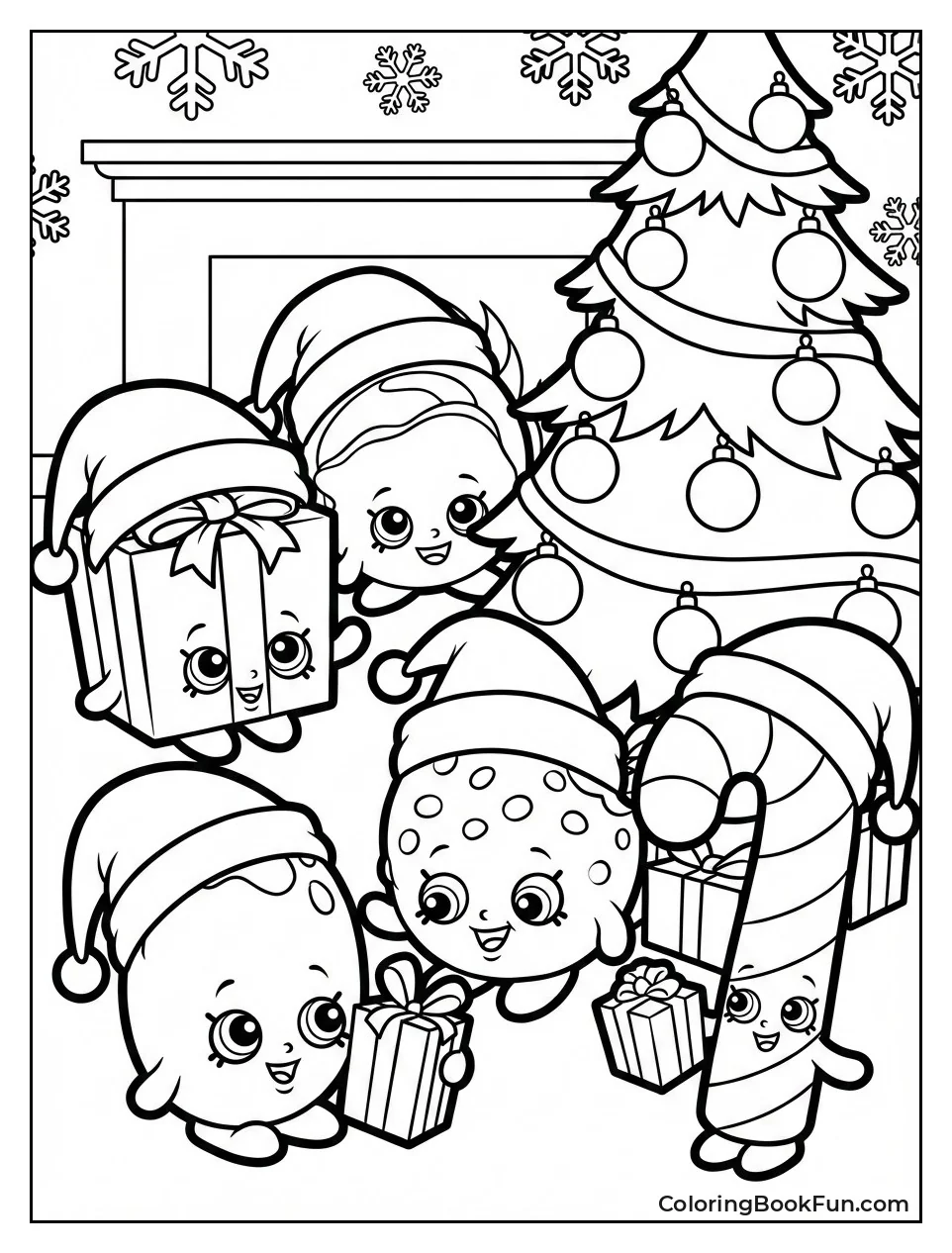 Christmas Shopkins Party