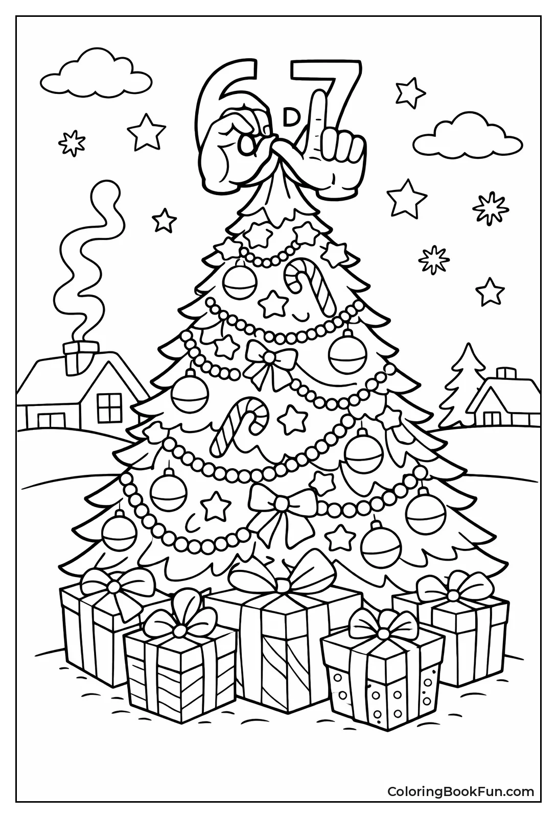 Christmas Tree 6 7 Star