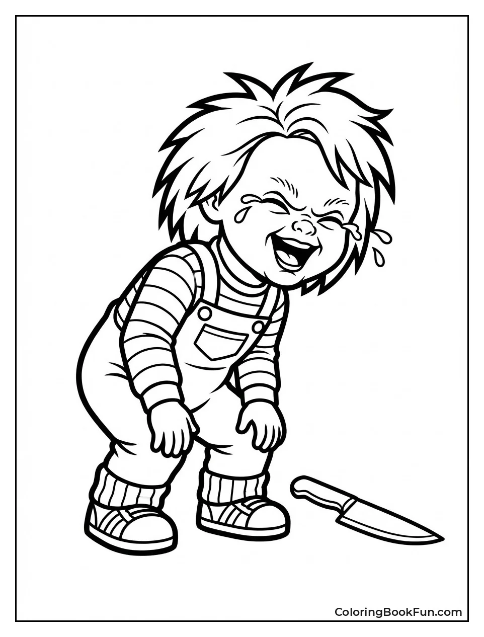 Chucky Laughing Maniacally