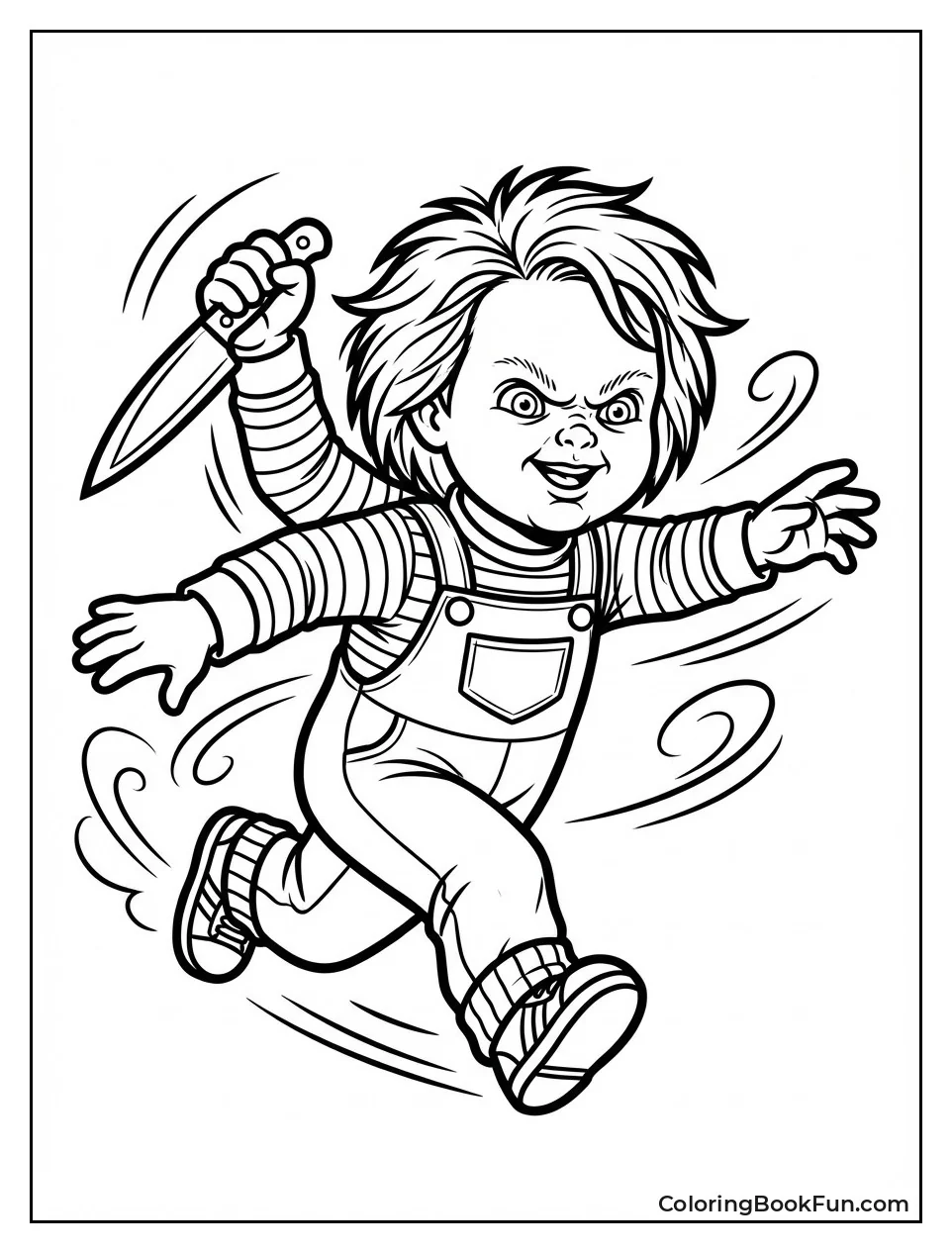 Chucky Running Wild