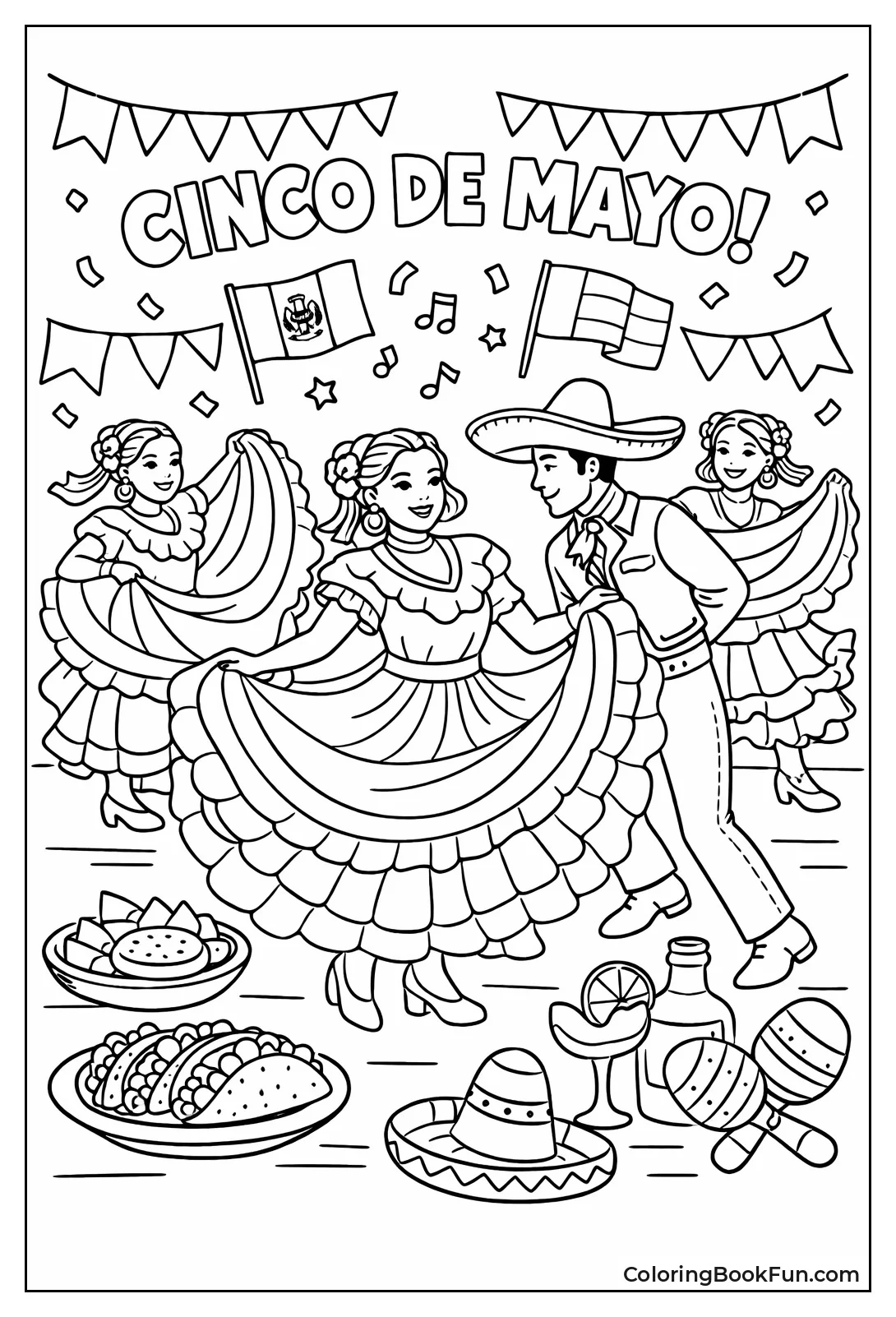 Folklorico Dance Scene