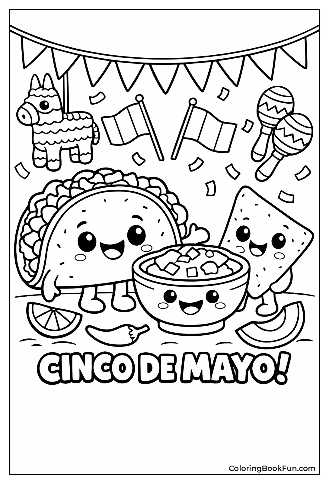 Kawaii Taco and Salsa