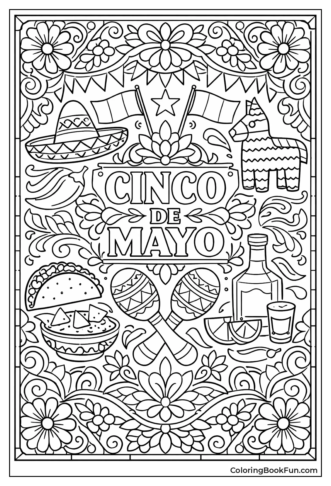 Talavera Pottery Pattern