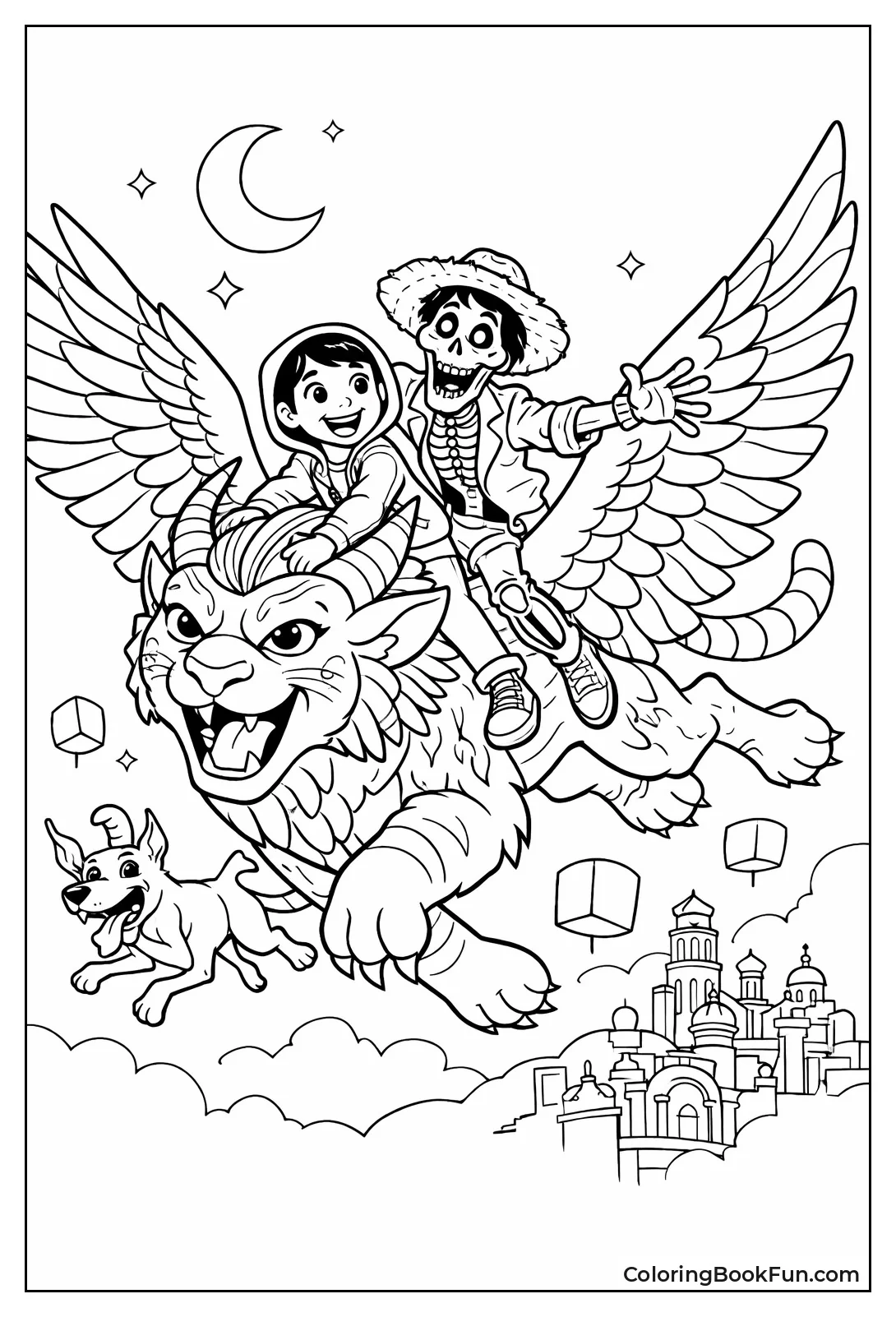 Pepita Carrying Friends