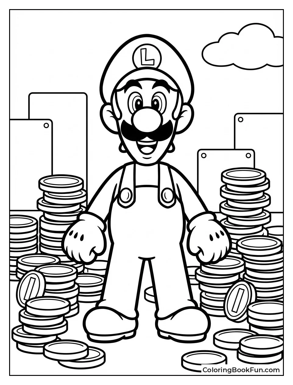 Coin Collector Luigi