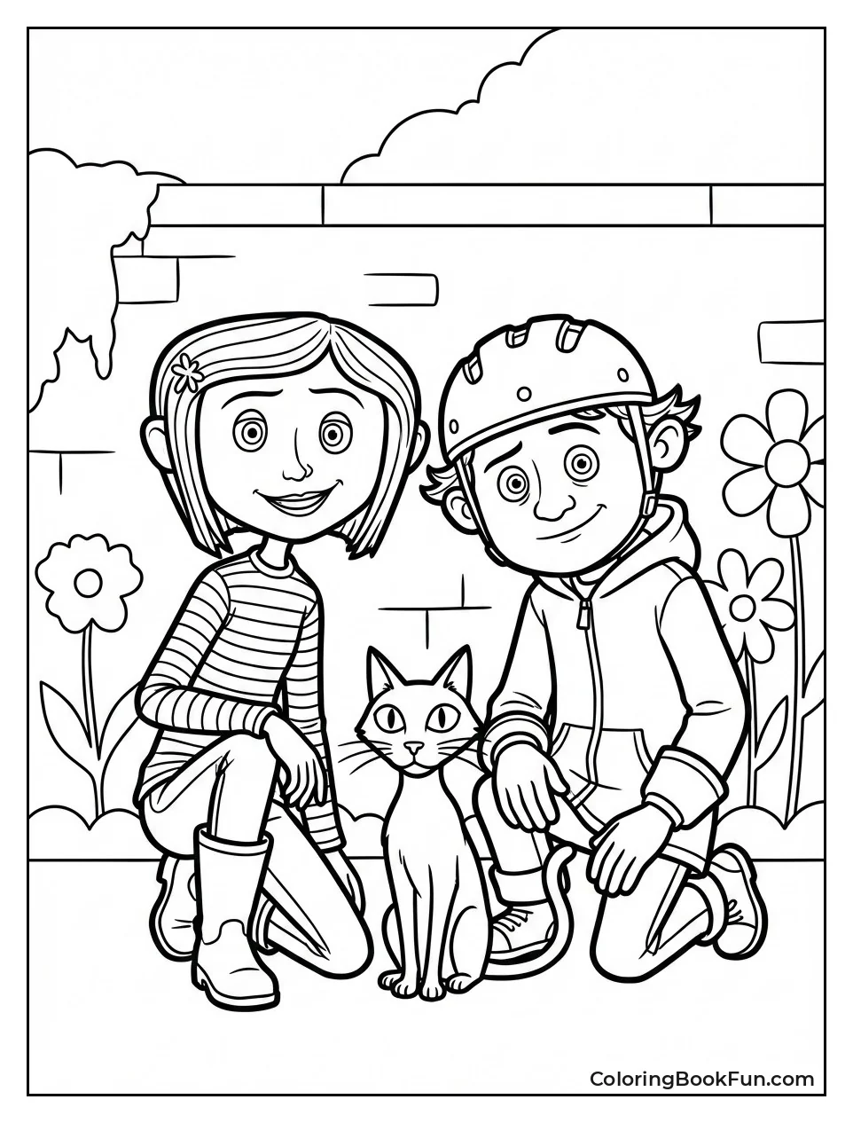 Coraline and Wybie Friendship