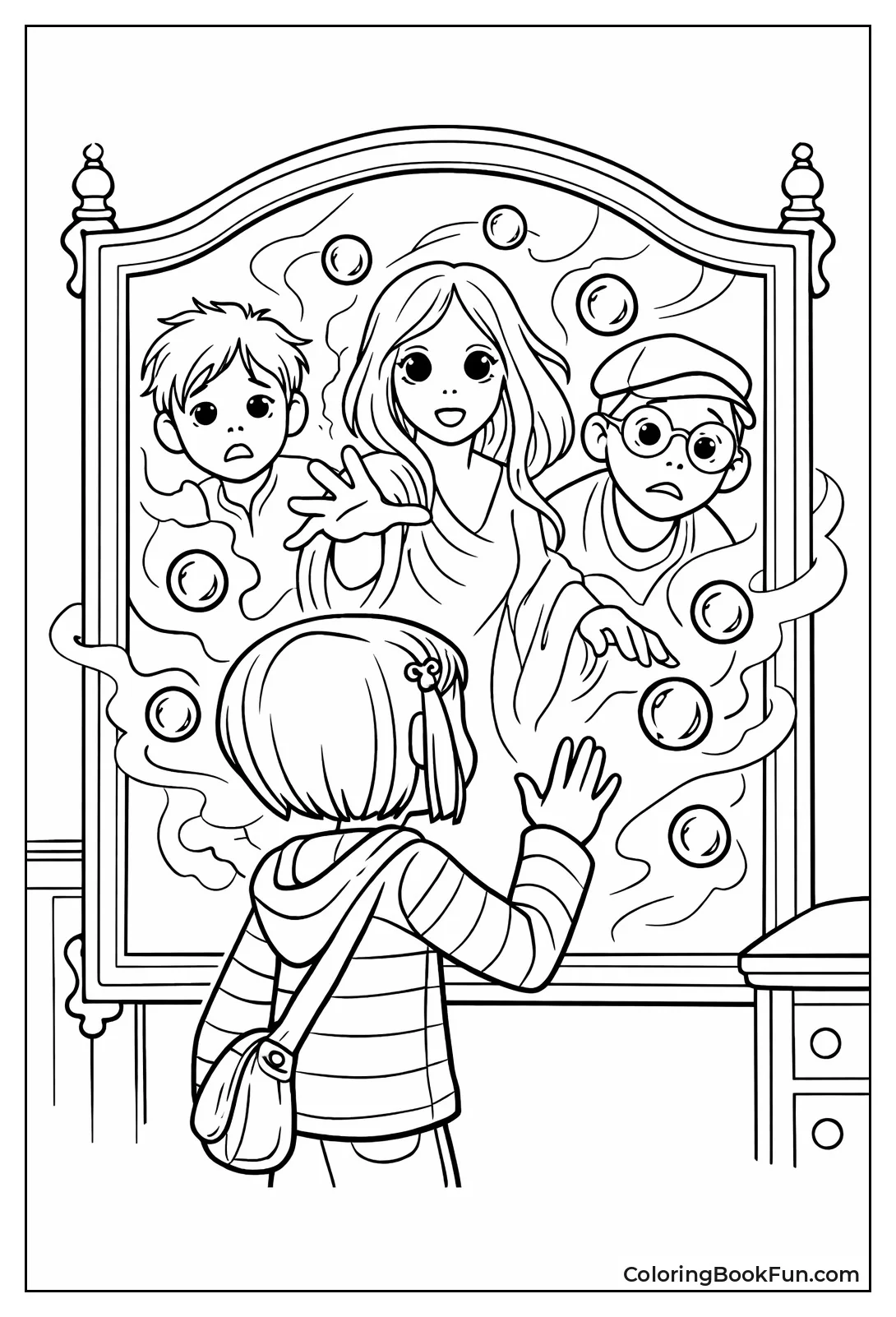 Ghost Children in Mirror