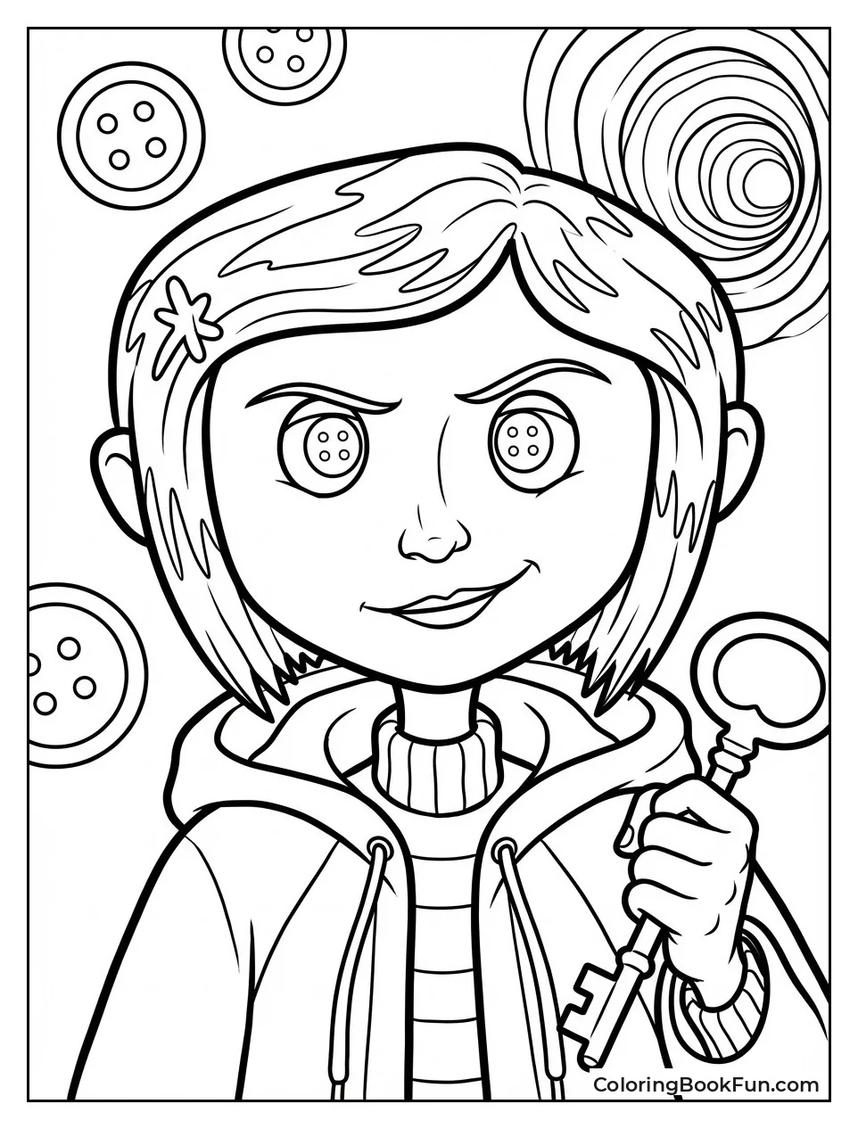 Coraline Jones Portrait