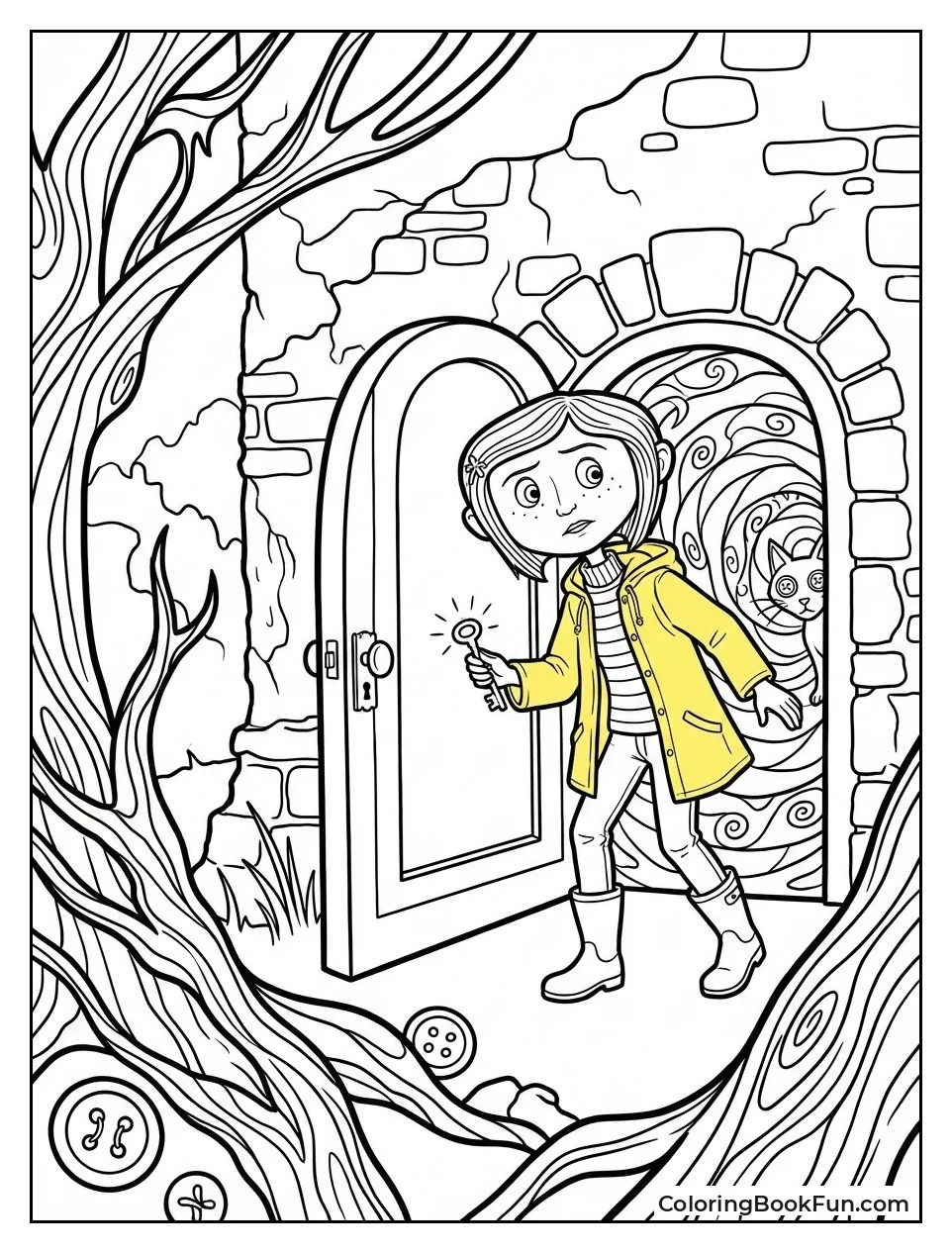 Coraline Movie Scene