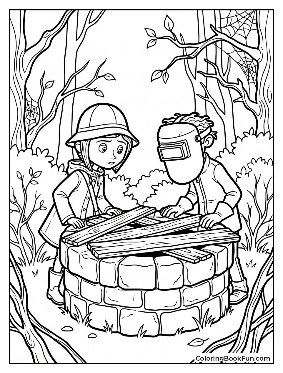 Peering into Old Well